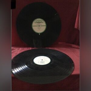 Lot of 2 Vintage Radio Transcription Discs